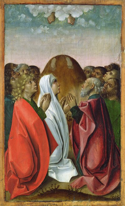 Die Himmelfahrt Christi, ca. 1475 von Hungarian School